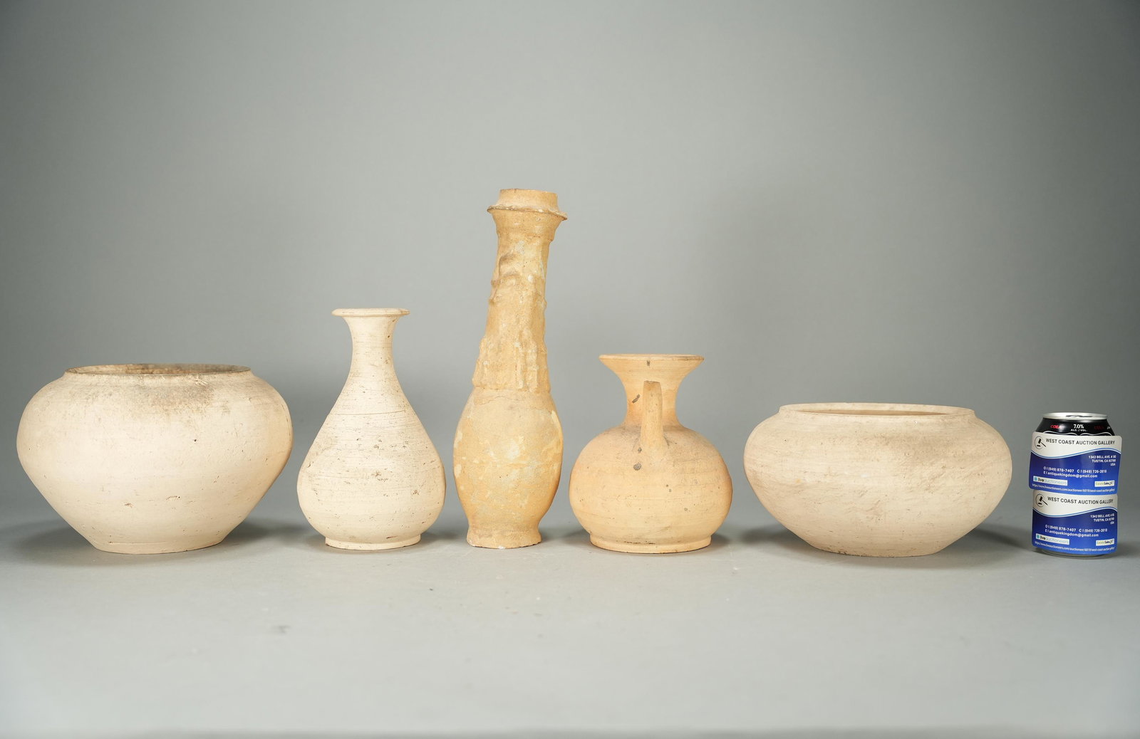 5 pcs Chinese pottery (1 of 11)