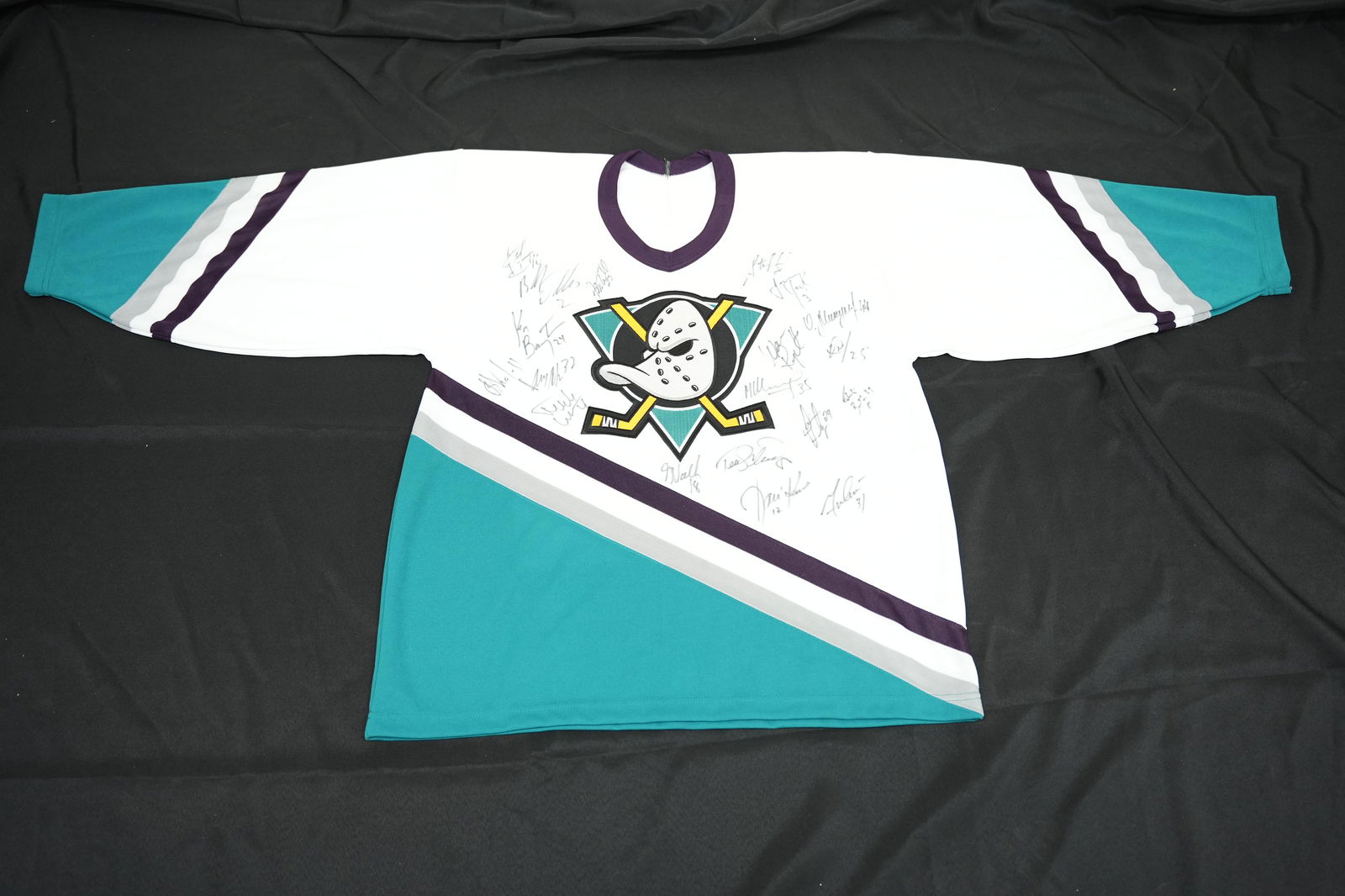Mighty Ducks signed jersey (1 of 6)