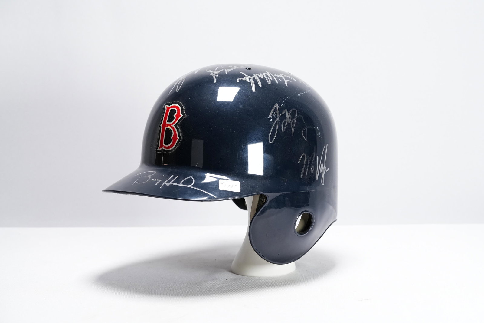 MLB Boston signed helmet (1 of 8)