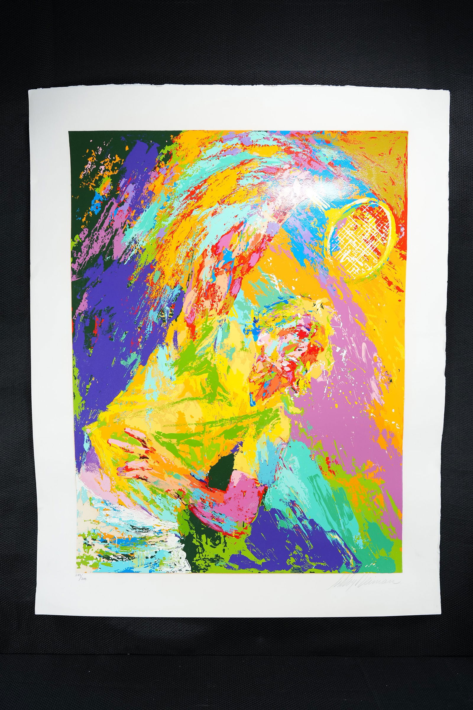 Leroy Neiman signed serigraph (1 of 5)