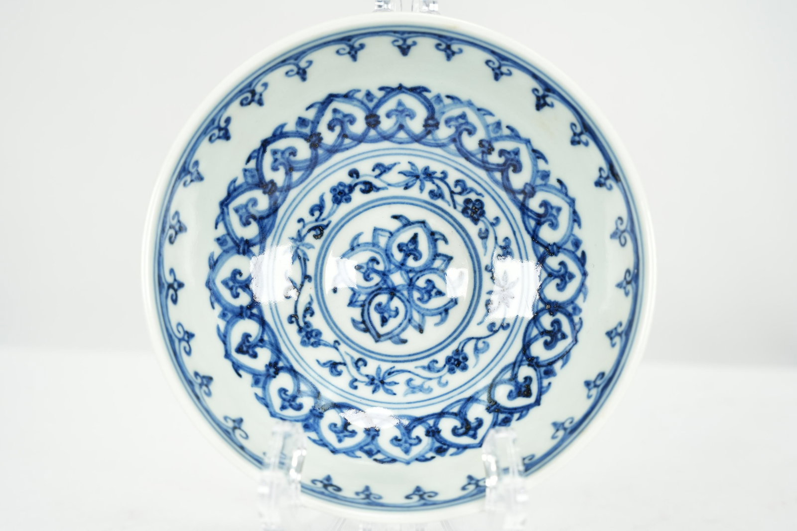 Chinese fine b/w bowl (1 of 6)