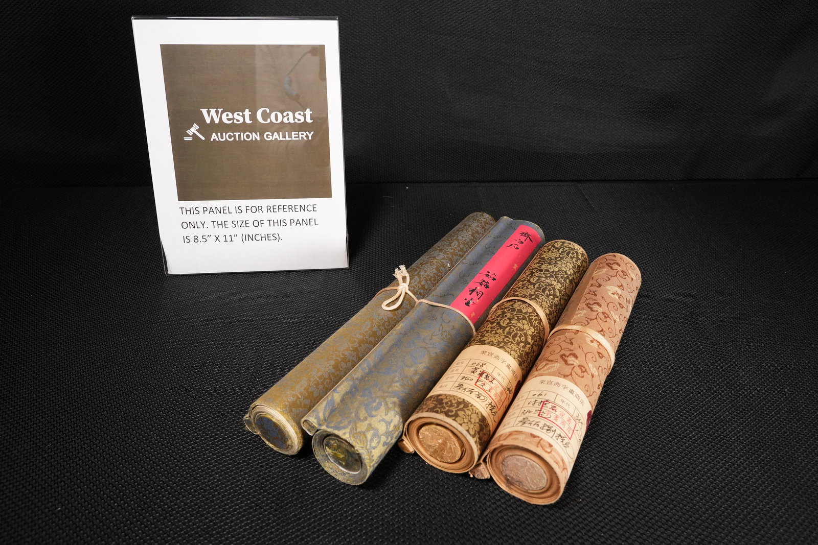 4 pcs Chinese scroll (1 of 10)