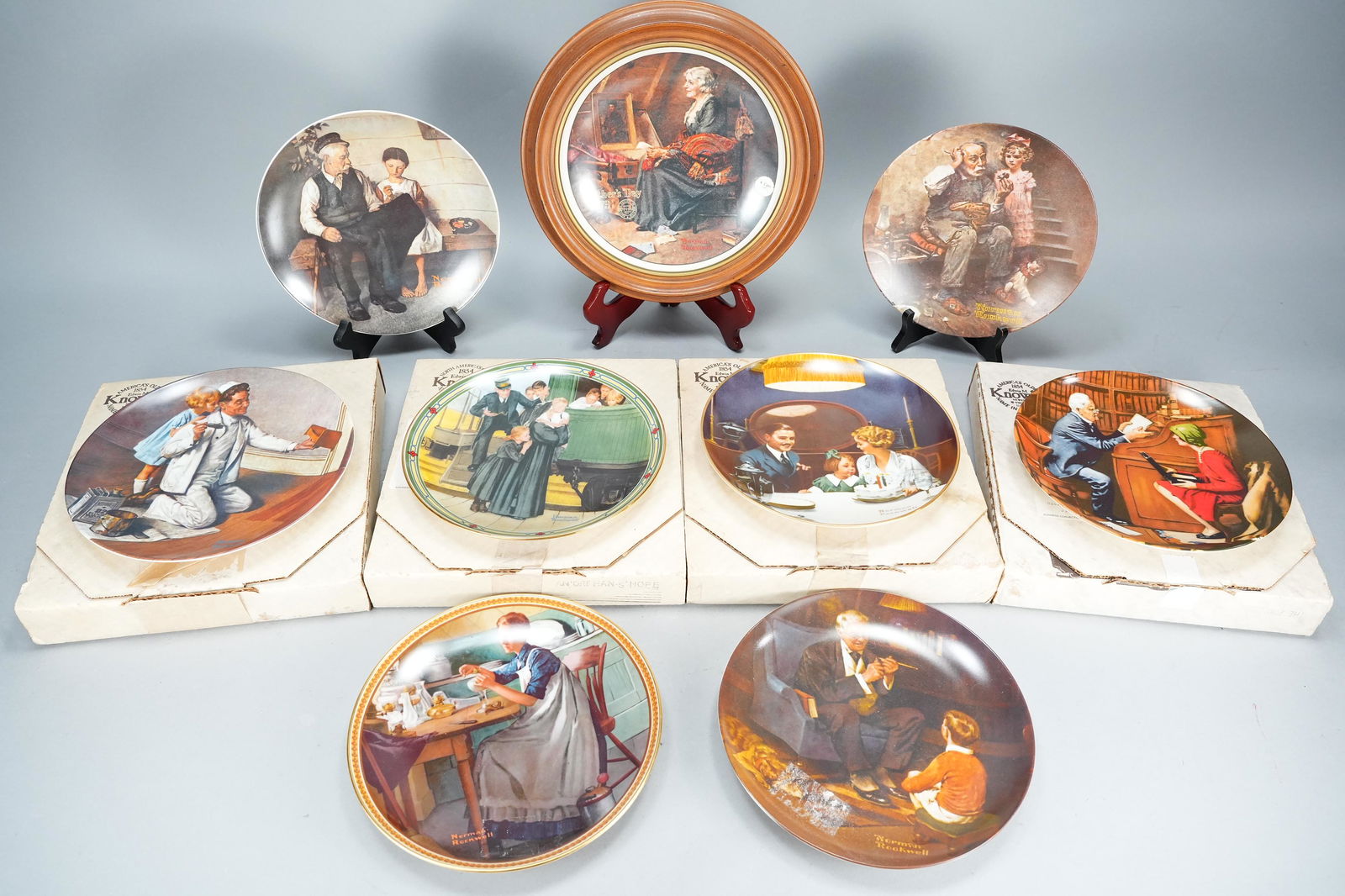 9 pcs Knowles plates (1 of 6)