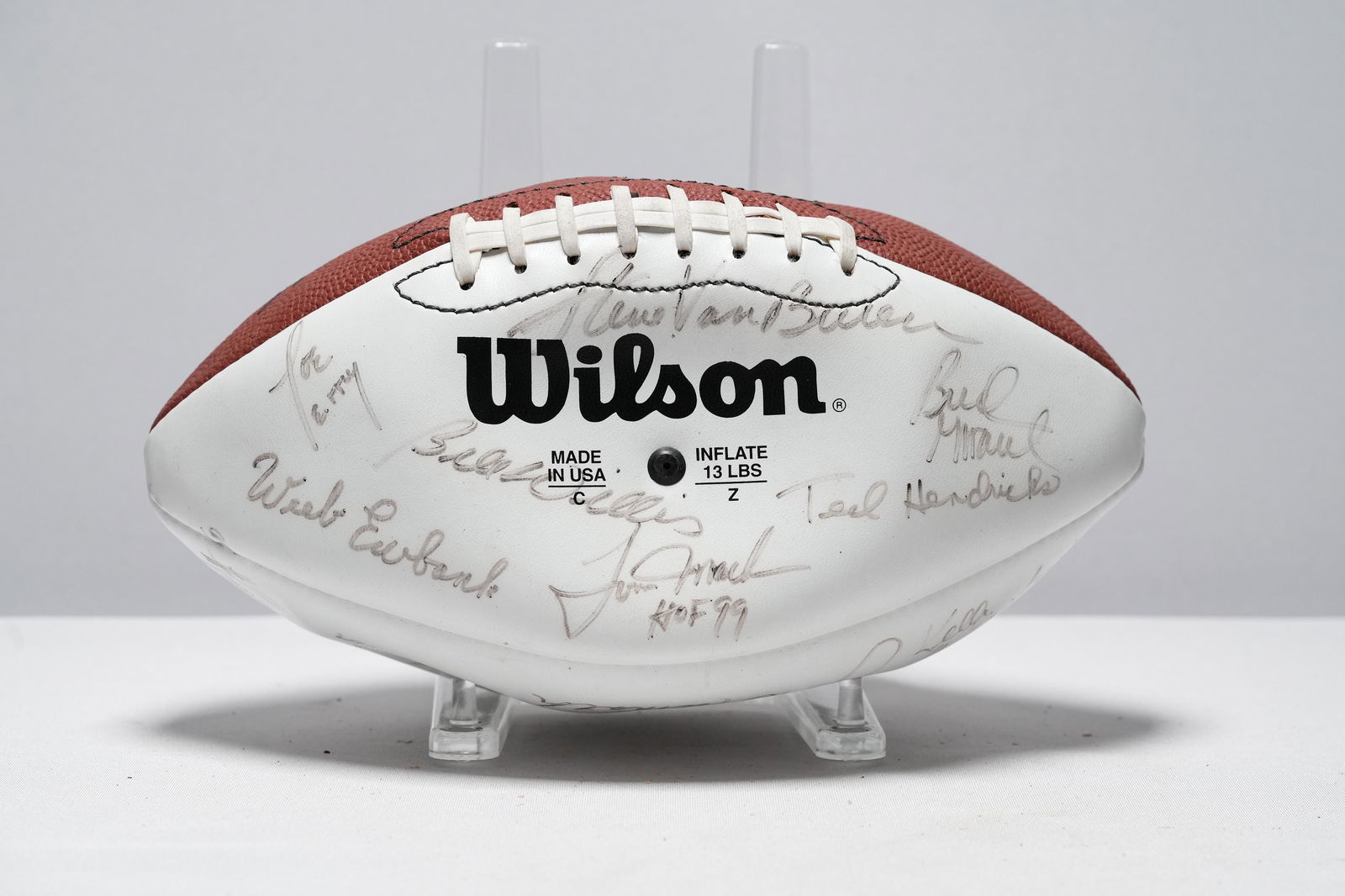 NFL All star signed football (1 of 8)