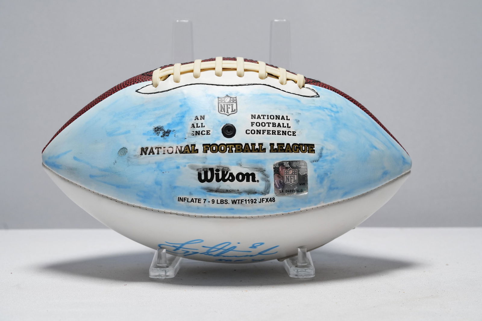 Troy Aikman signed football (1 of 8)