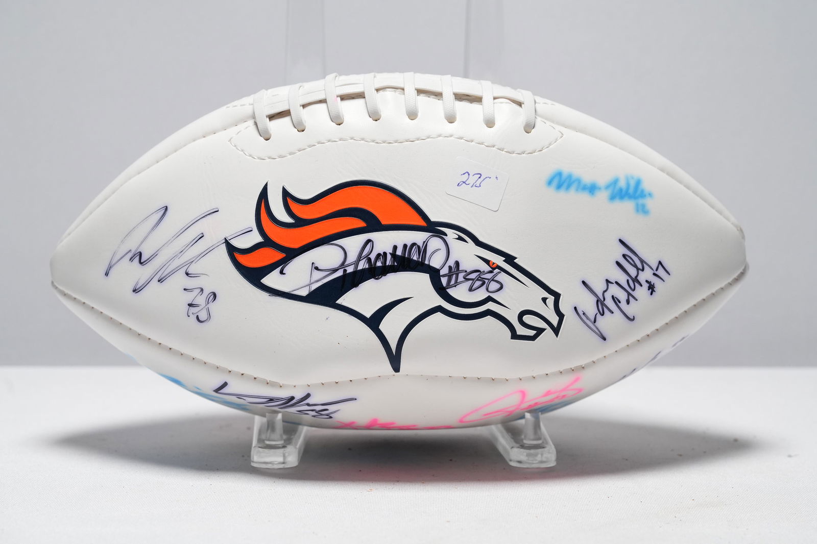 NFL players signed football (1 of 8)