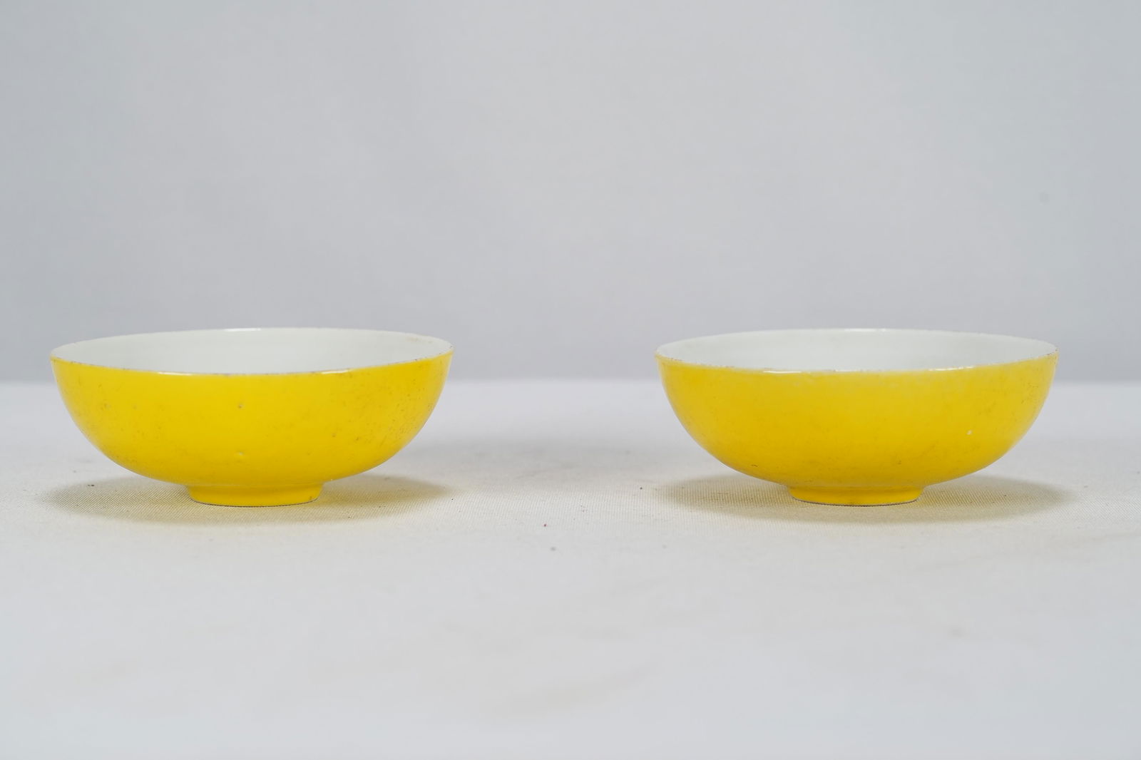 2 pcs Chinese yellow bowl (1 of 8)