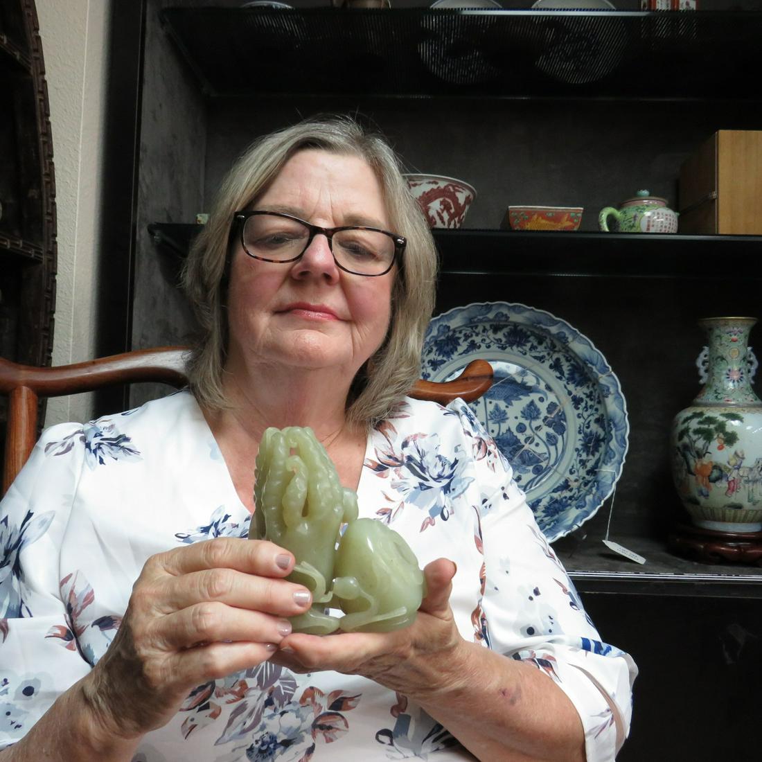 Chinese jade buddha hand (1 of 9)