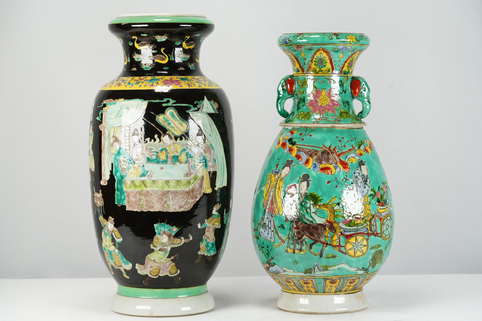 2 pcs Chinese large vase (1 of 8)