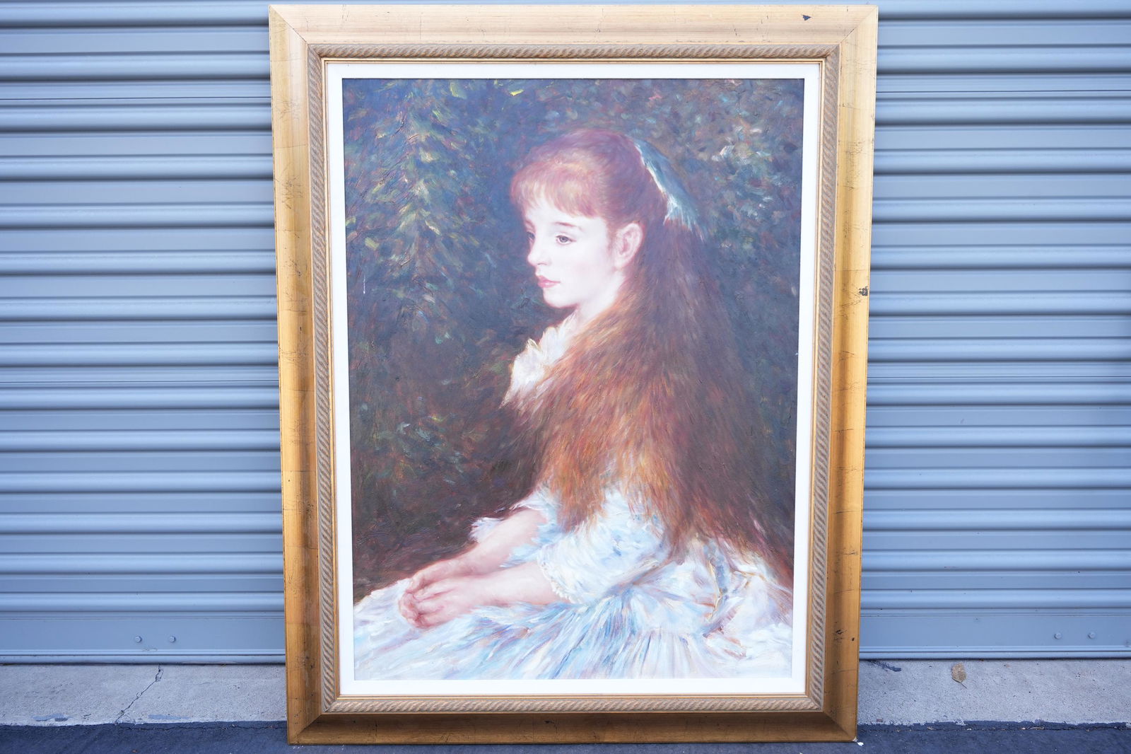 A large western oil painting (1 of 7)