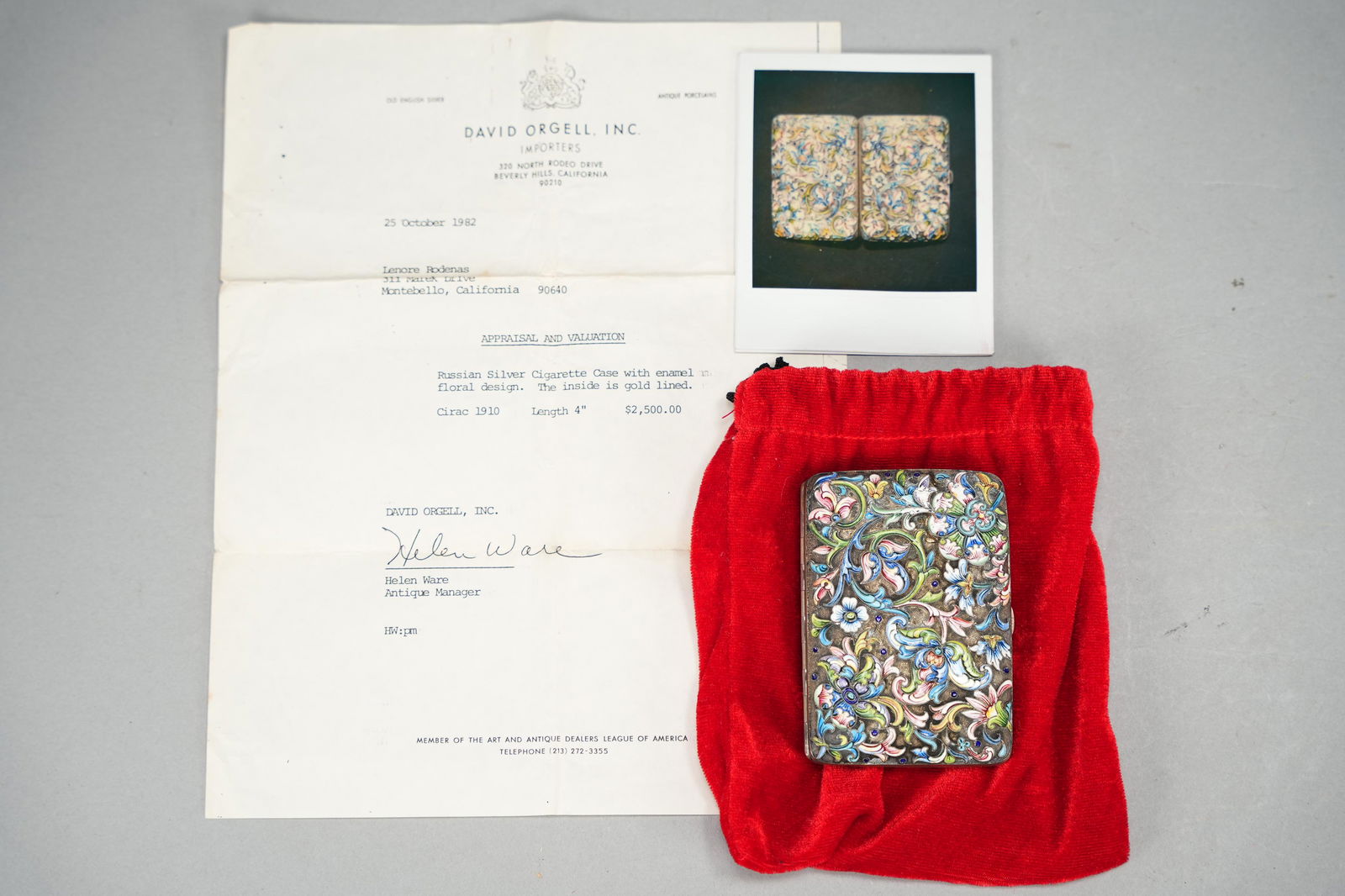 Antique Russian ciagarette case (1 of 7)