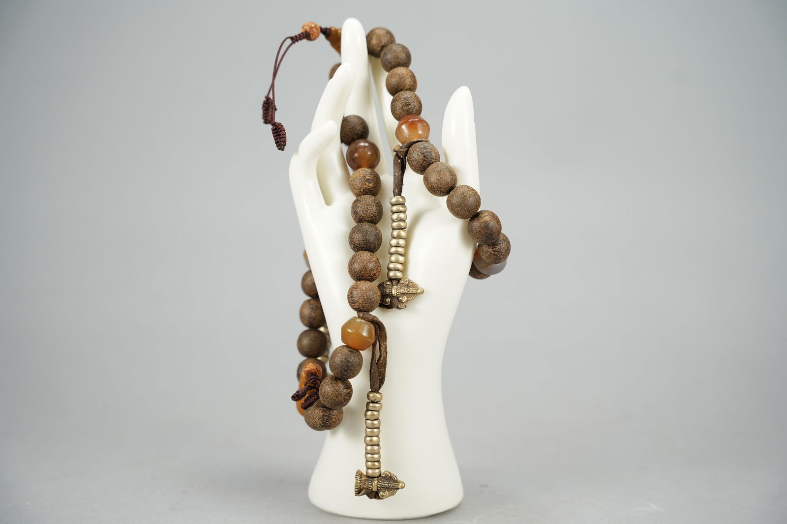 2 pcs Tibetan bead bracelet (1 of 6)