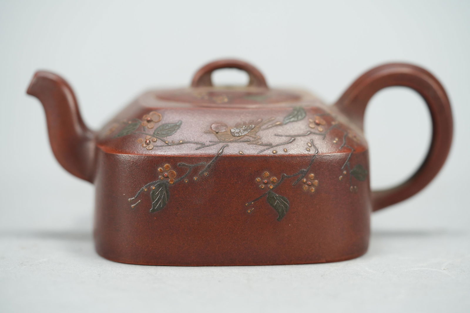 Chinese square teapot (1 of 6)