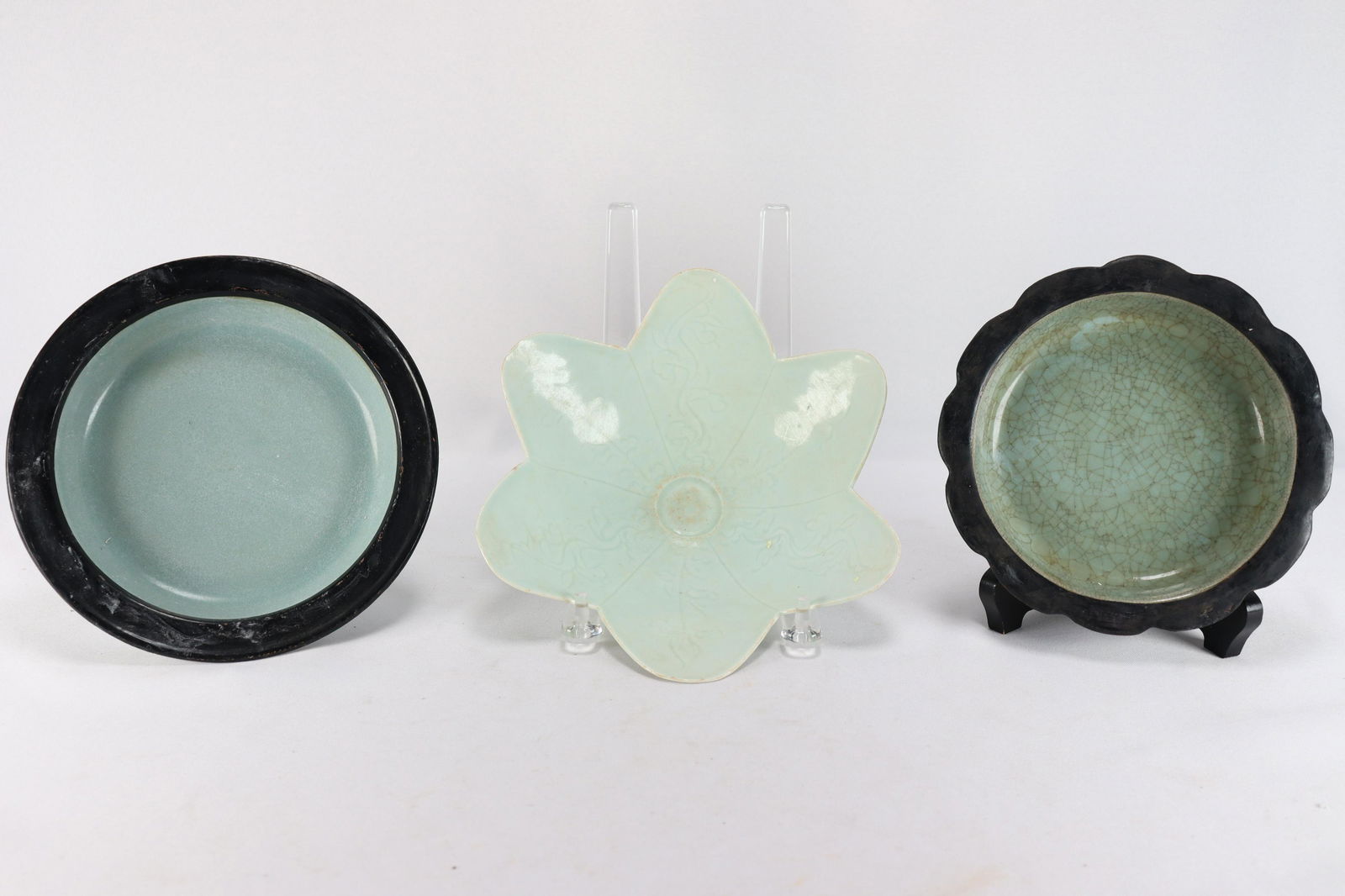 3 pcs Chinese plate items (1 of 10)