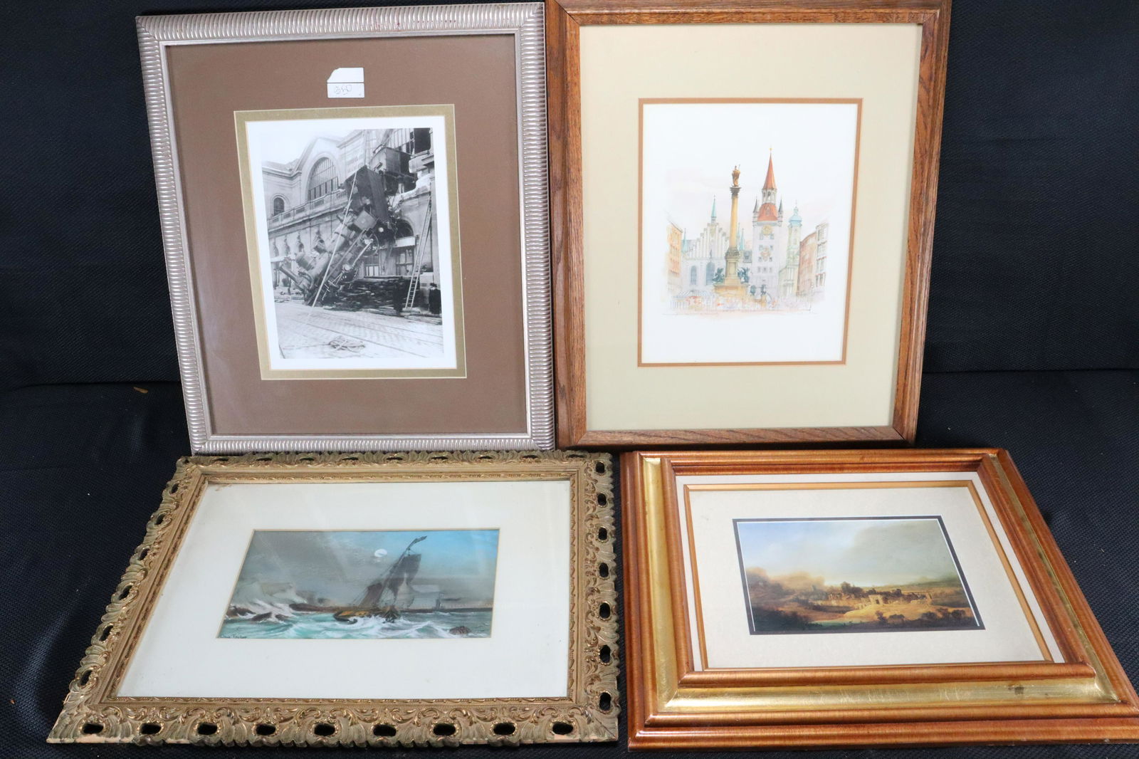 4 pcs framed art (1 of 6)