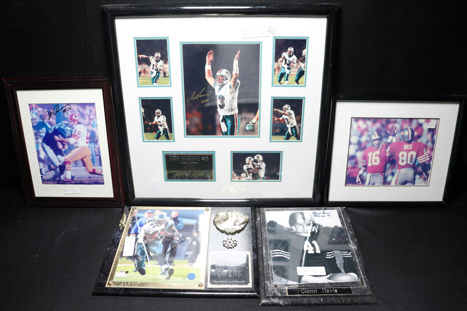 5 pcs NFL signed items (1 of 9)