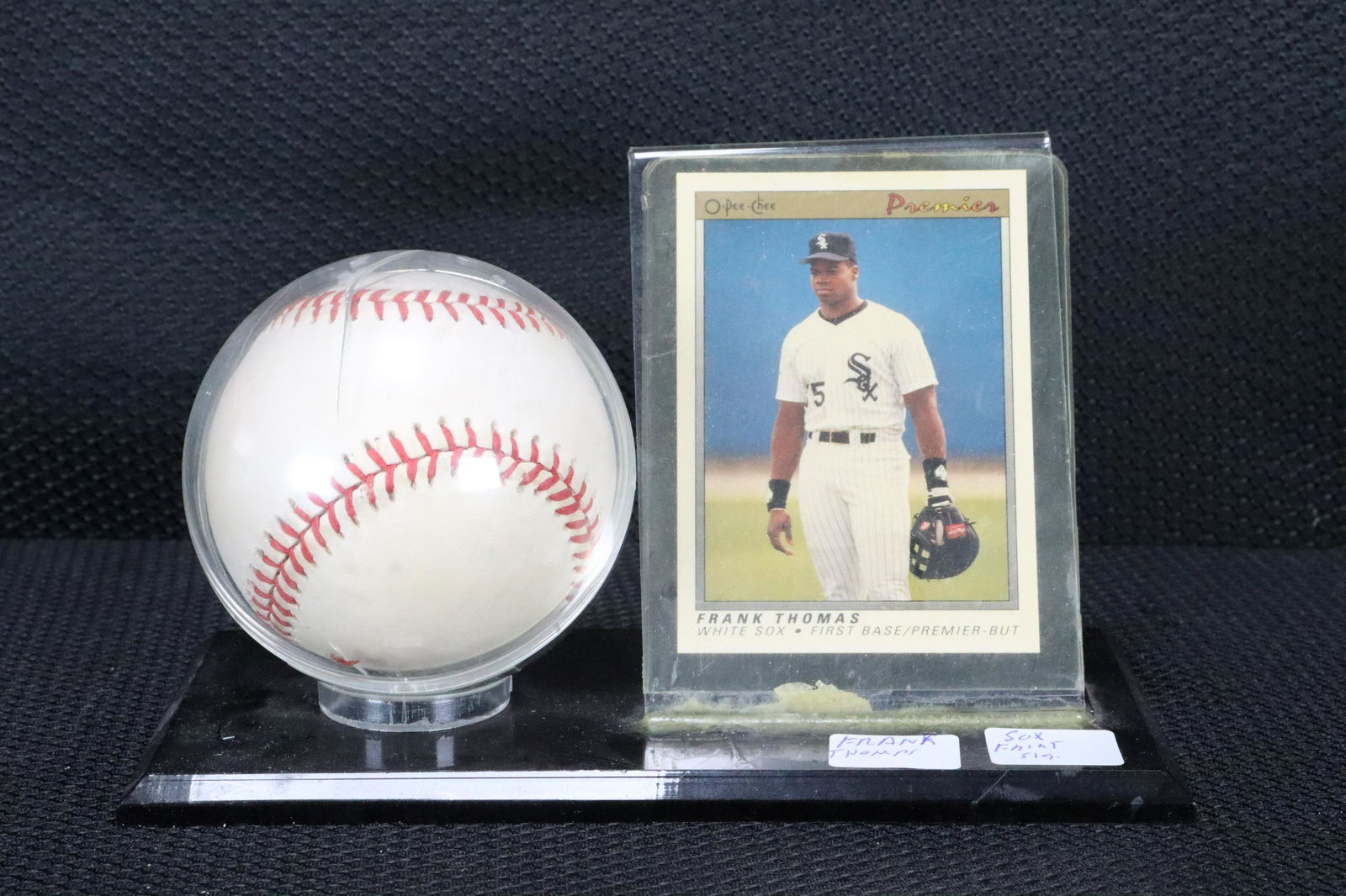 Frank Thomas signed ball (1 of 6)