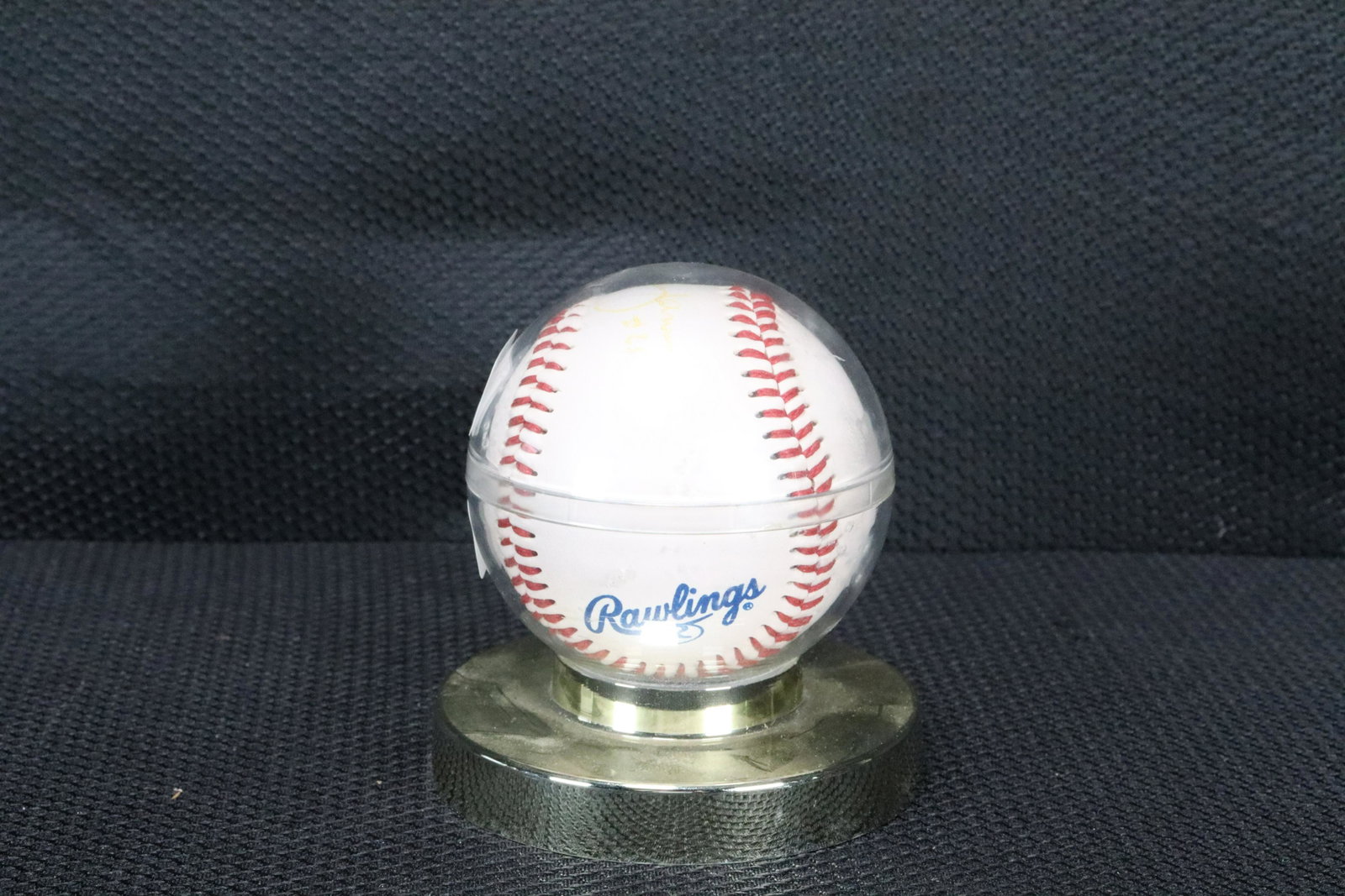 Jim Campanis signed baseball: Jim Campanis signed baseball.