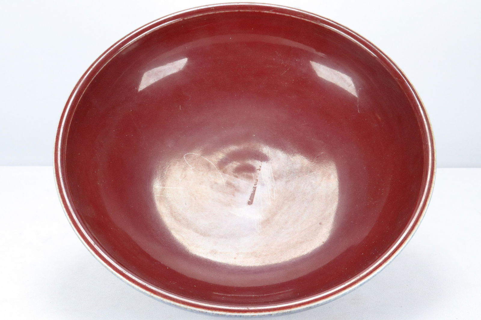 Chinese large blue bowl (1 of 6)