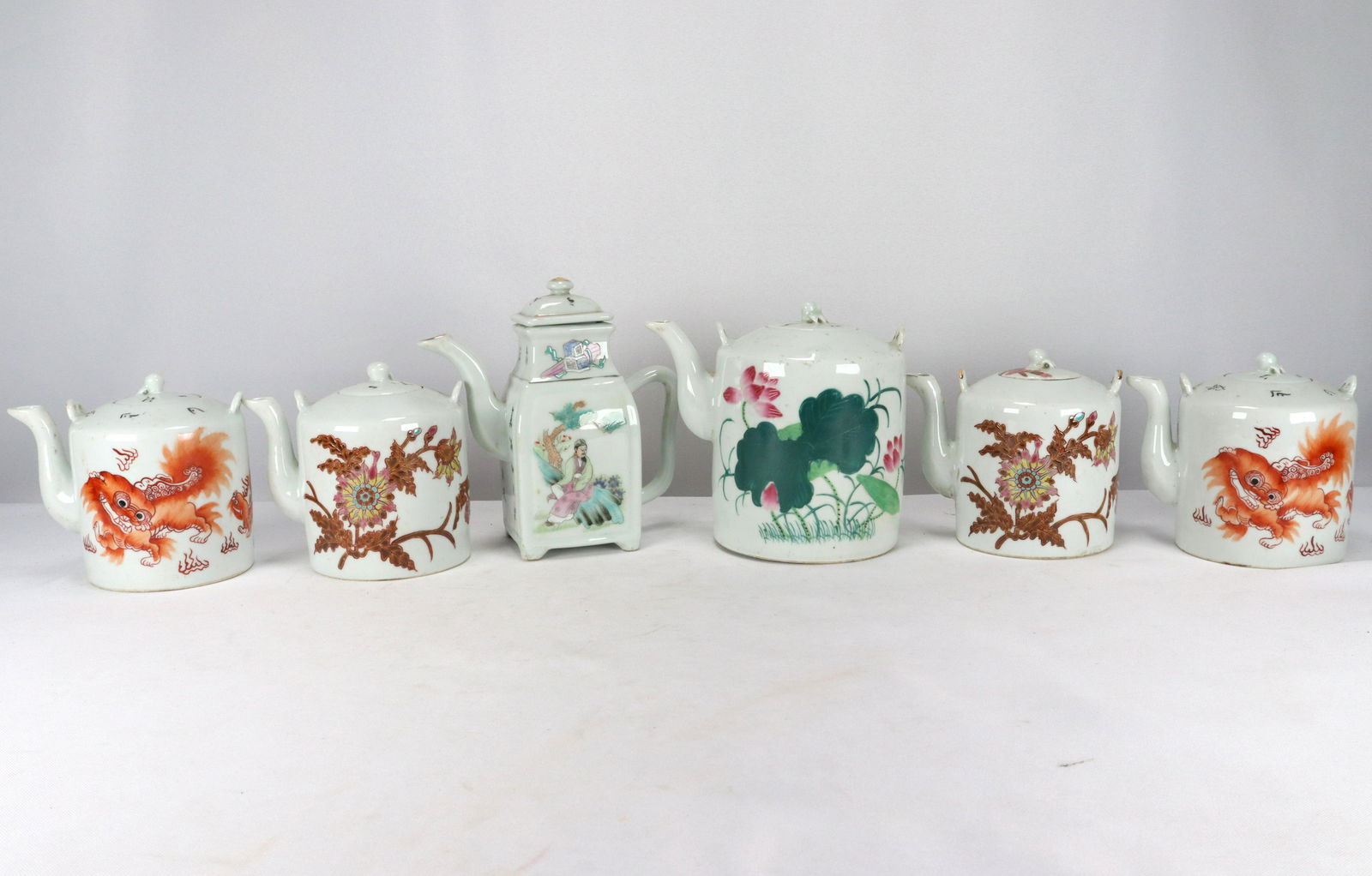 6 pcs Chinese teapot (1 of 6)