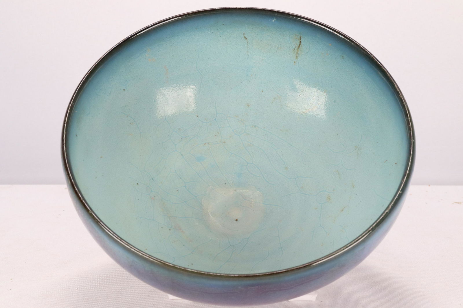 Chinese fine purple bowl (1 of 7)