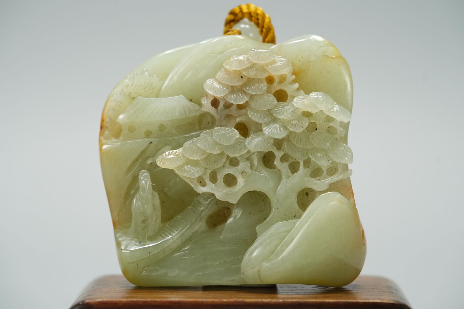 Chinese celadon jade boulder (1 of 9)