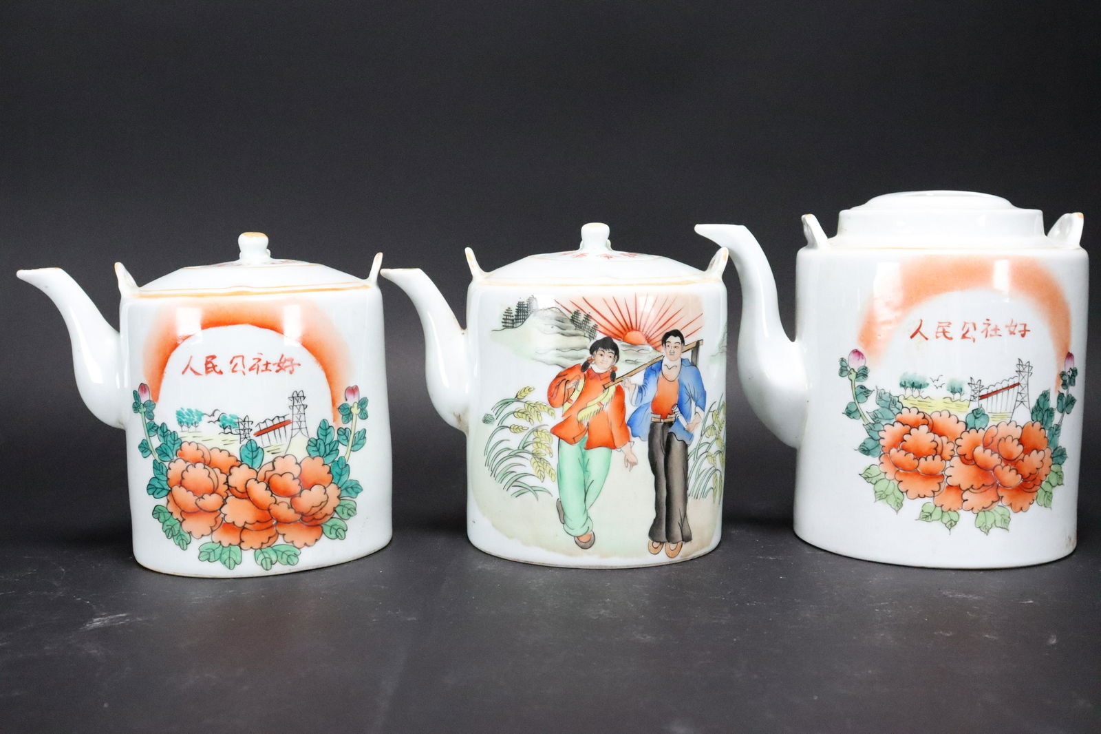 3 pcs Chinese teapot (1 of 10)