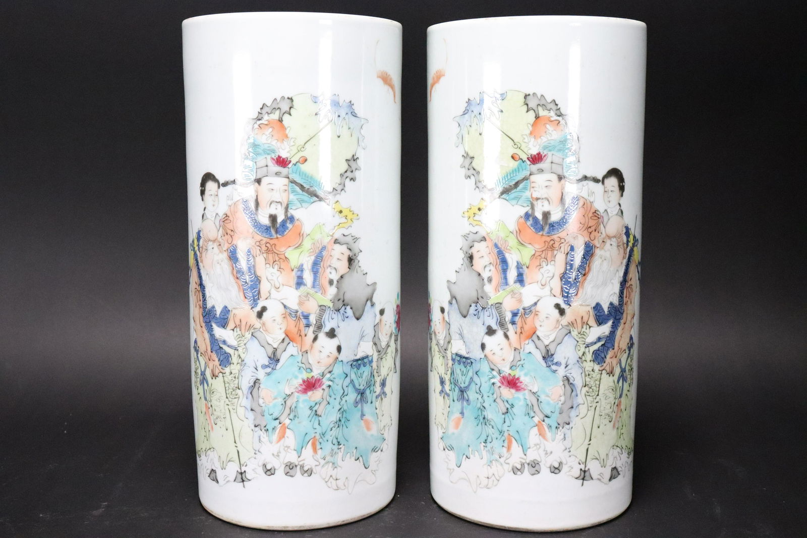 2 pcs Chinese hat stand (1 of 7)