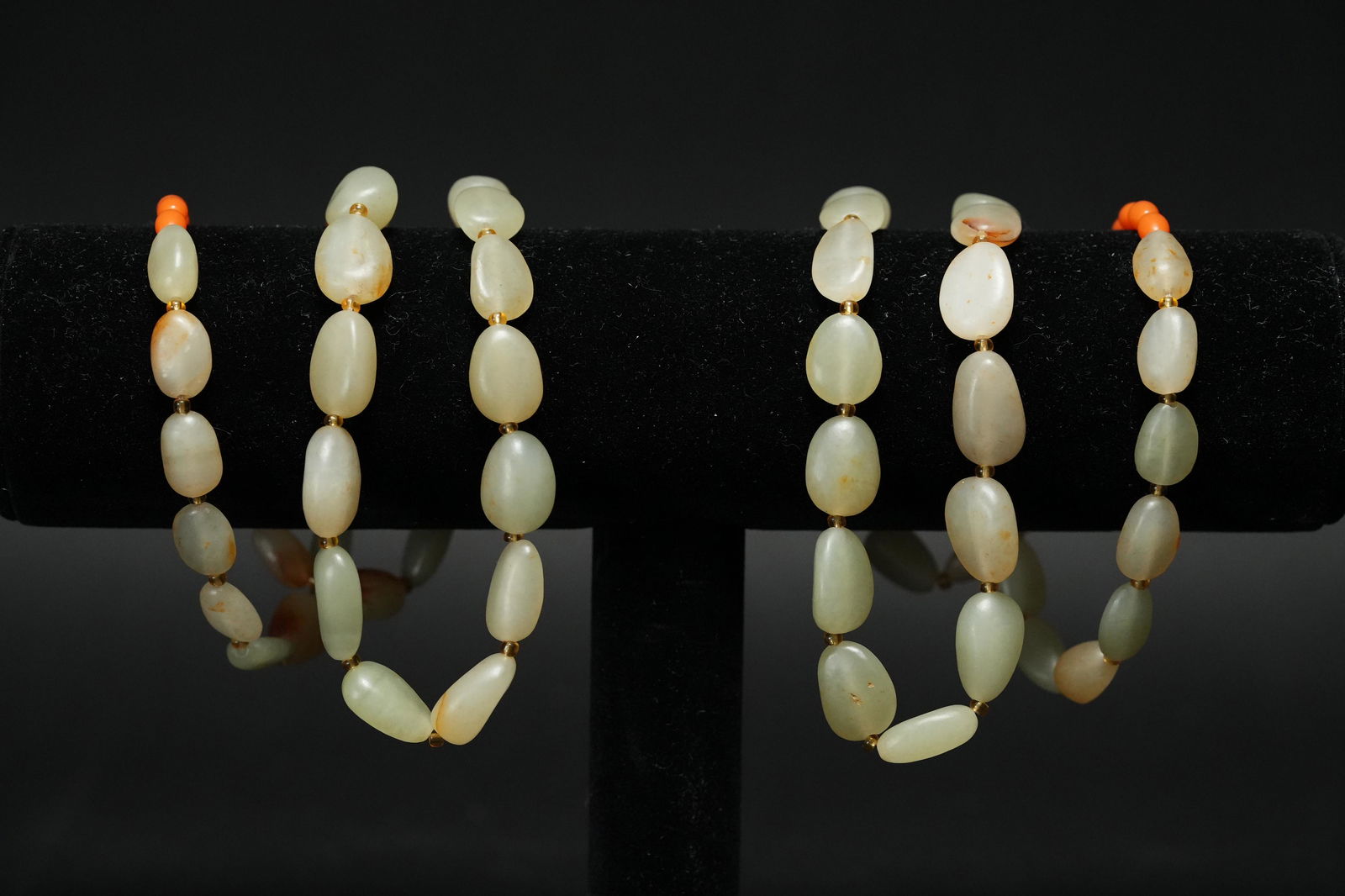 2 pcs Chinese jadeite necklace (1 of 7)