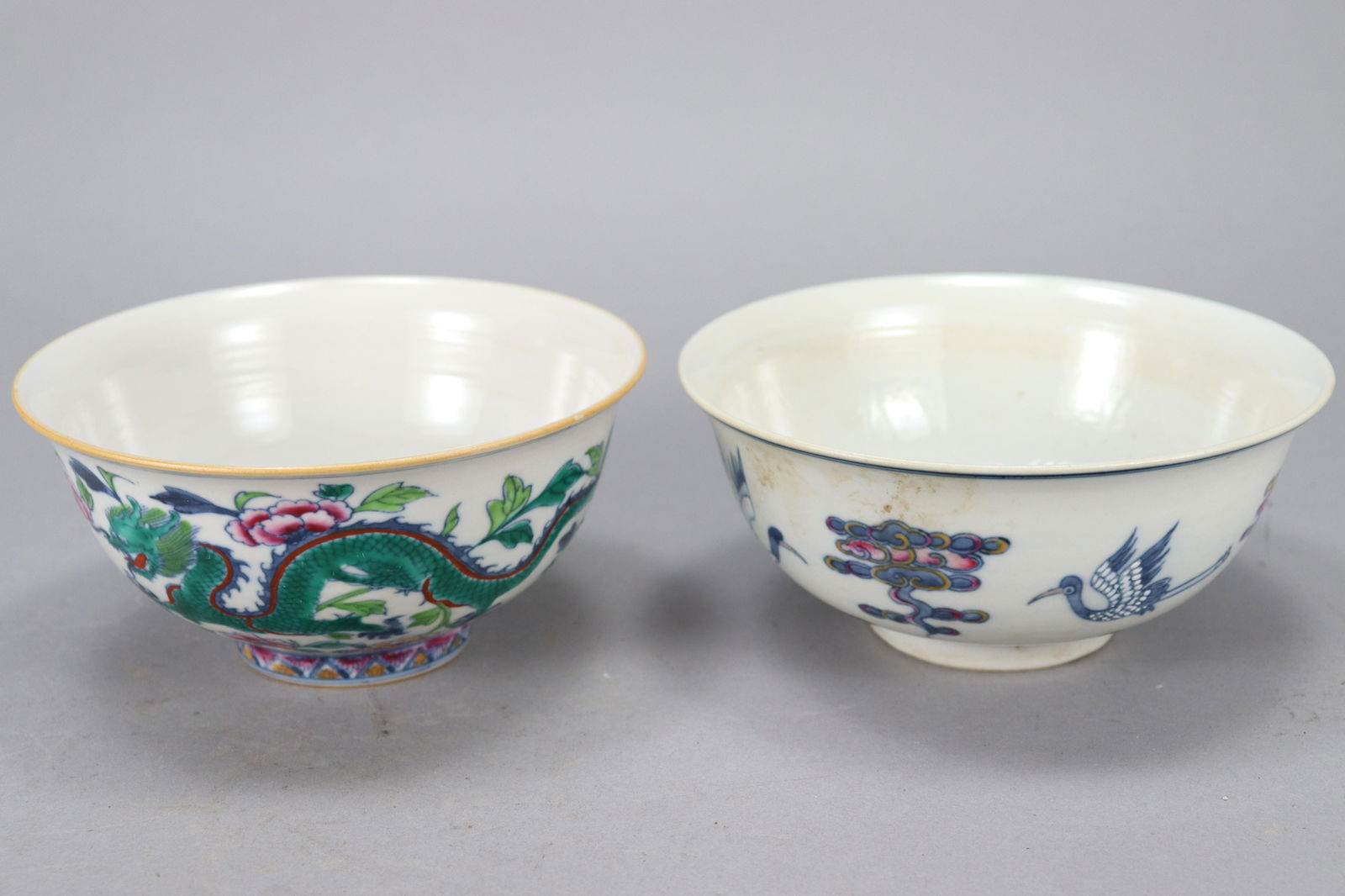 2 pcs Chinese fine bowl (1 of 9)