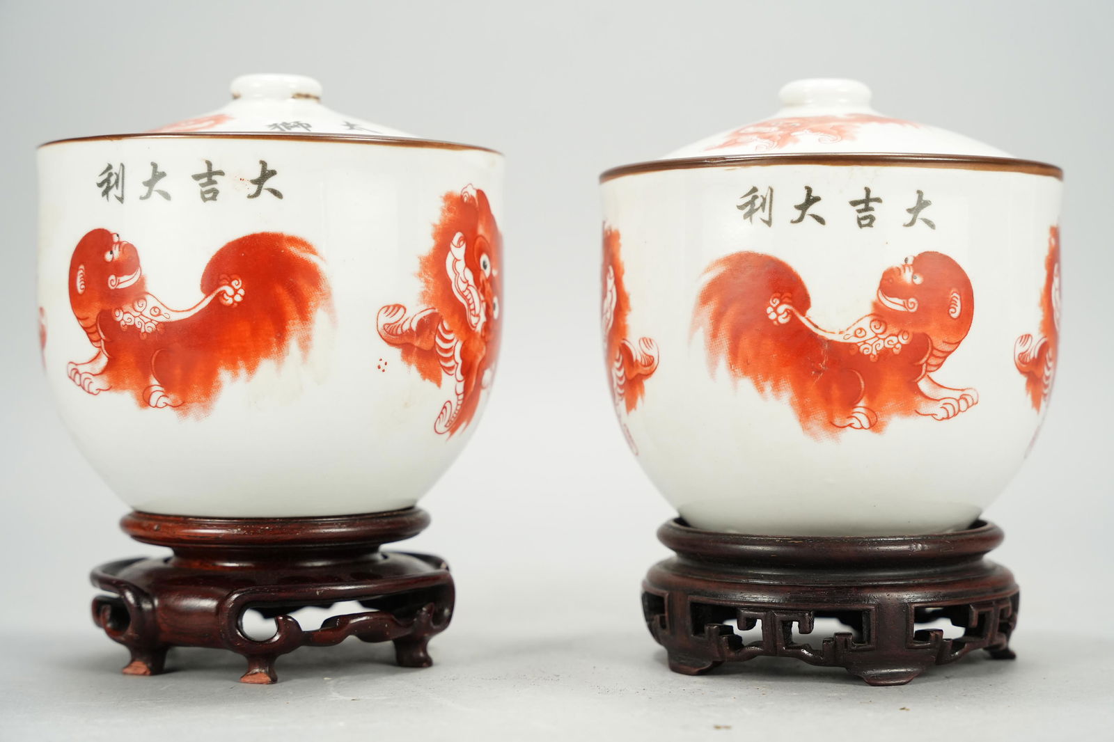 2 pcs Chinese lid box (1 of 8)