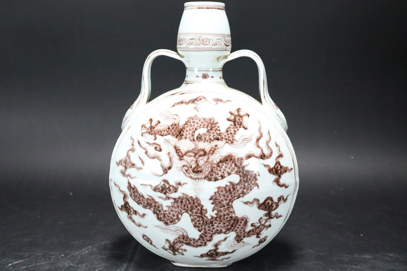 Chinese copper red vase (1 of 7)