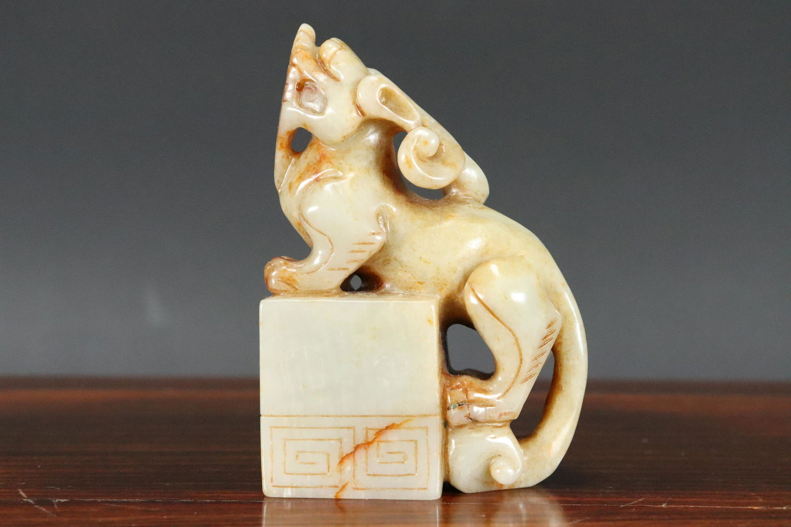 Chinese archaic jade seal (1 of 6)