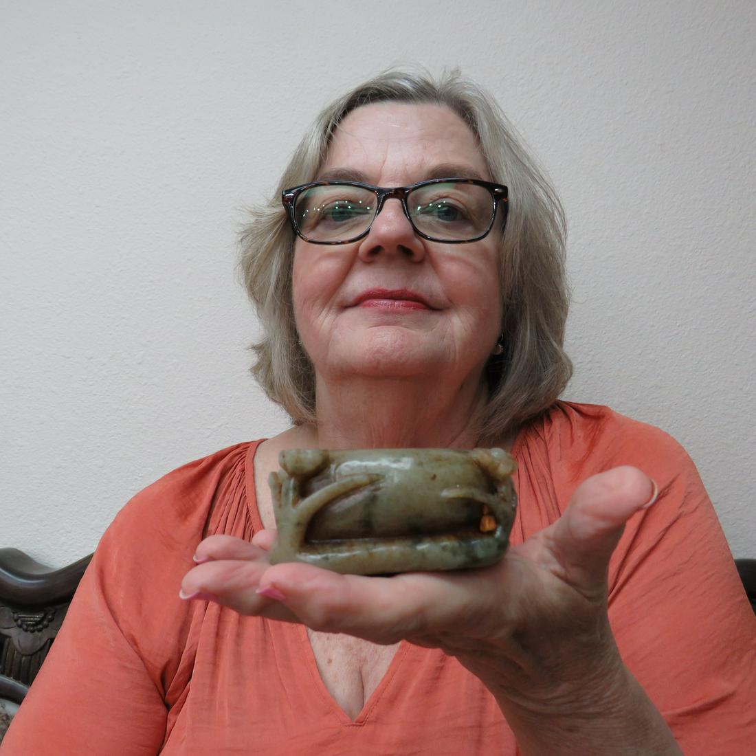 Chinese archaic jade washer (1 of 7)