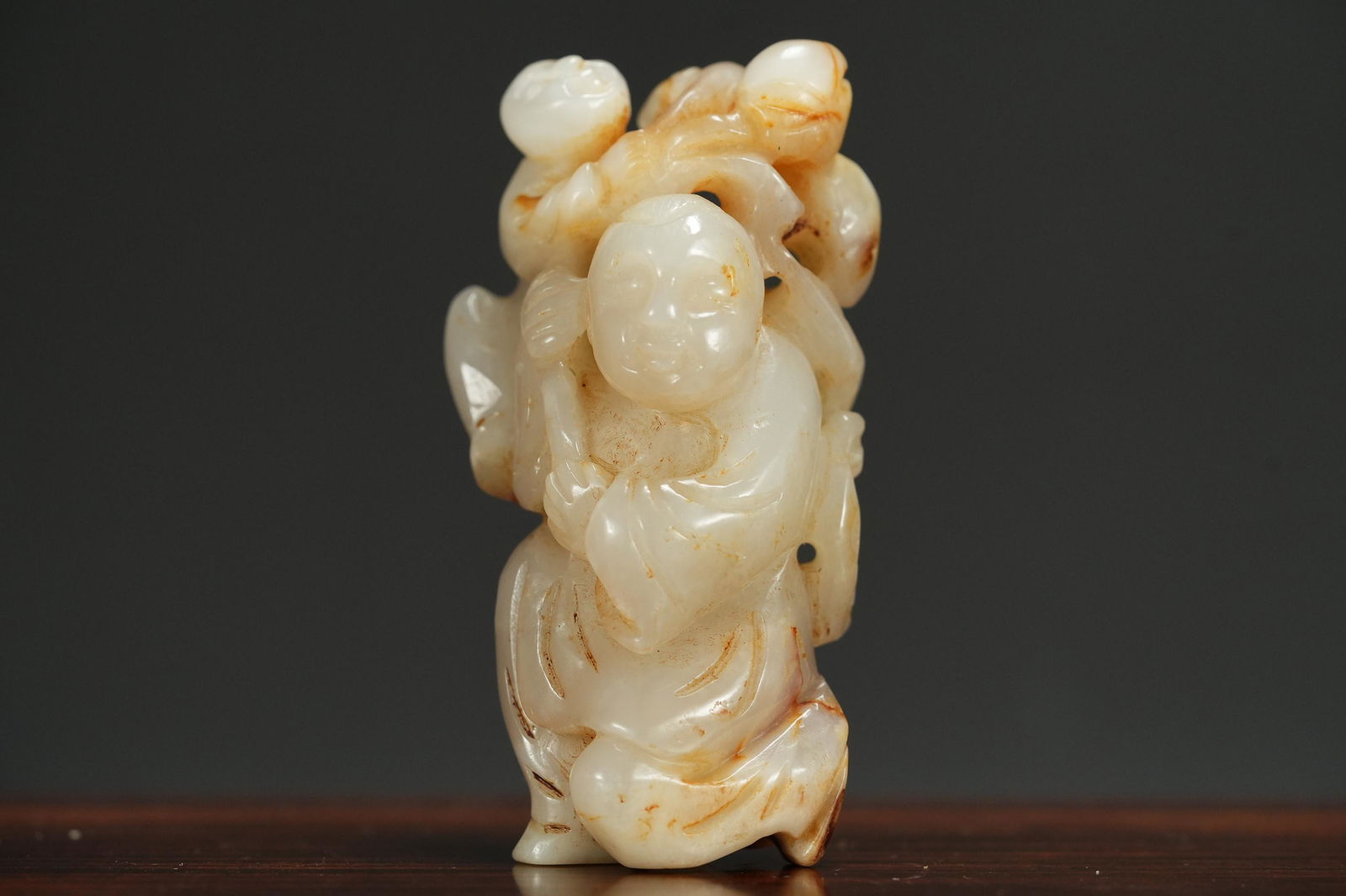Chinese celadon jade boy (1 of 7)