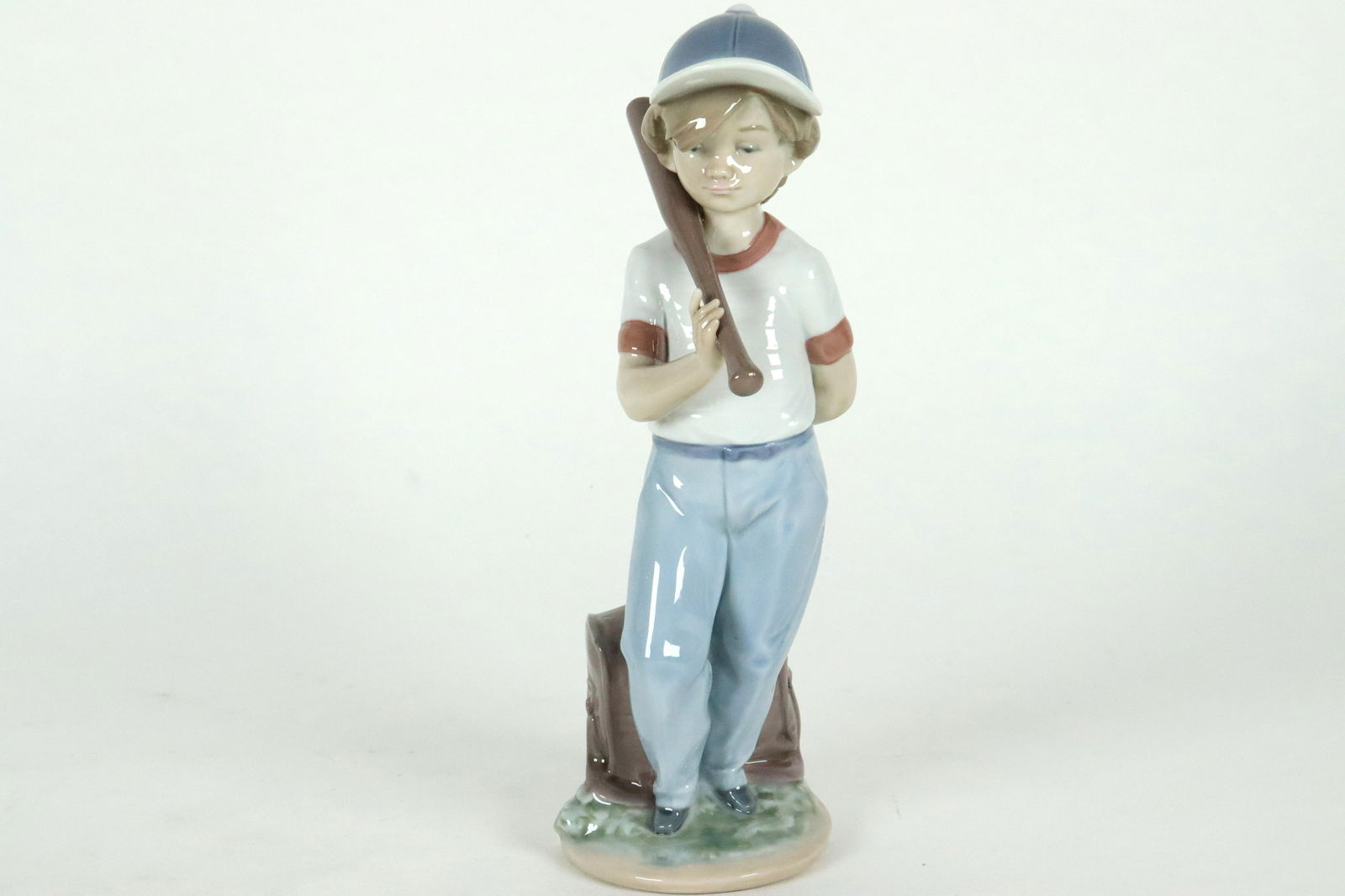 A Lladro boy with a bat (1 of 6)