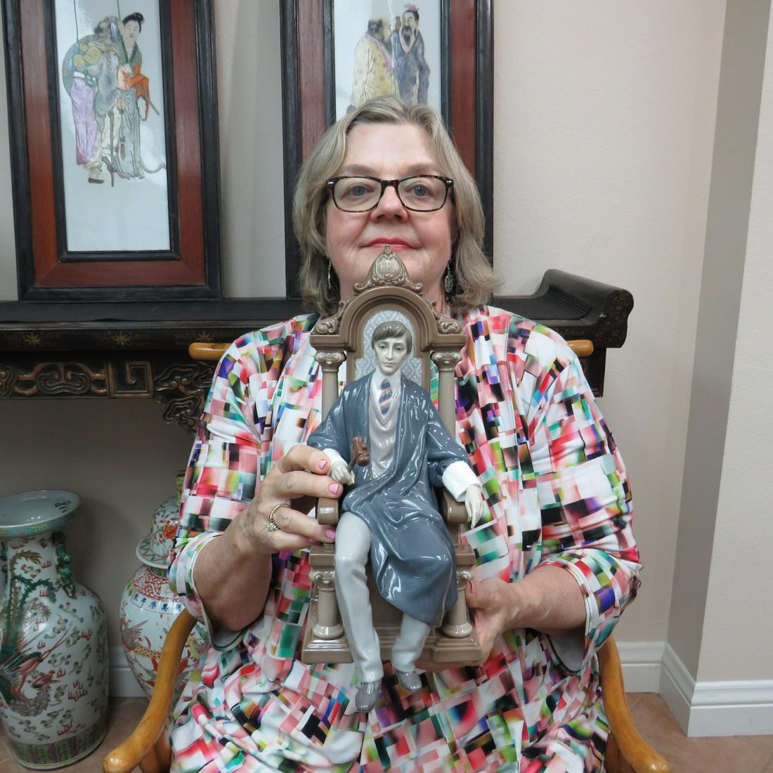 A rare Lladro man figure (1 of 7)