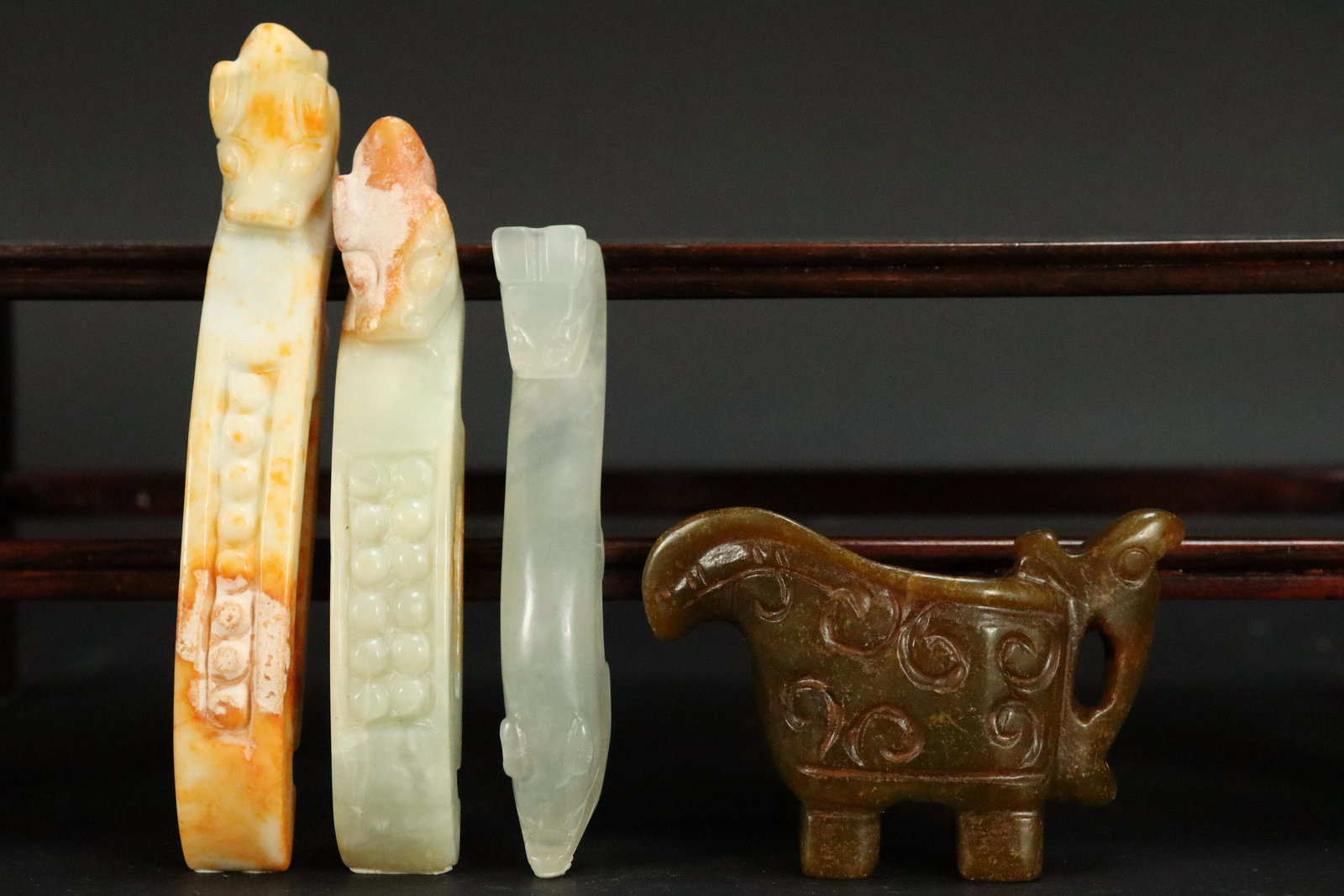 4 pcs Chinese archaic jae (1 of 7)