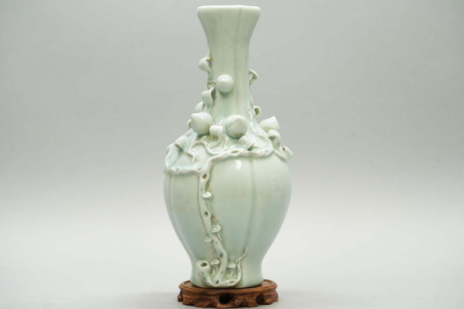 Chinese celadon glaze vase (1 of 7)