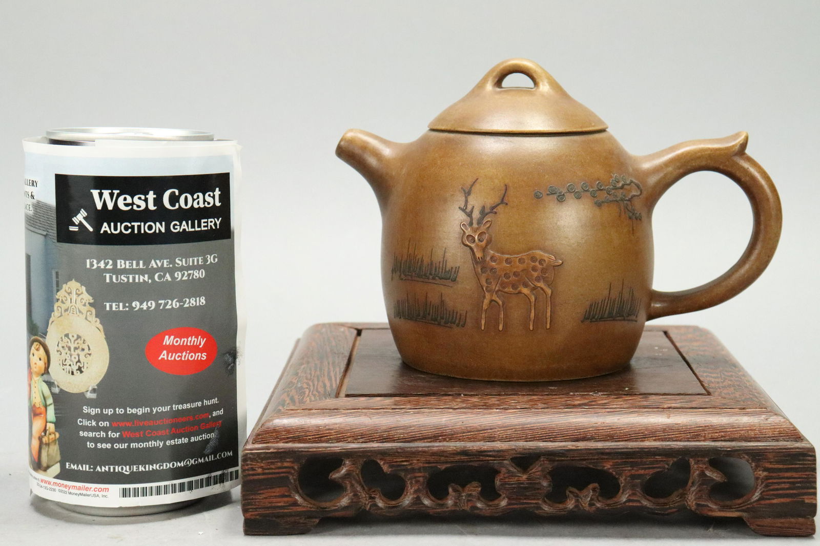 Chinese fine clay teapot (1 of 5)