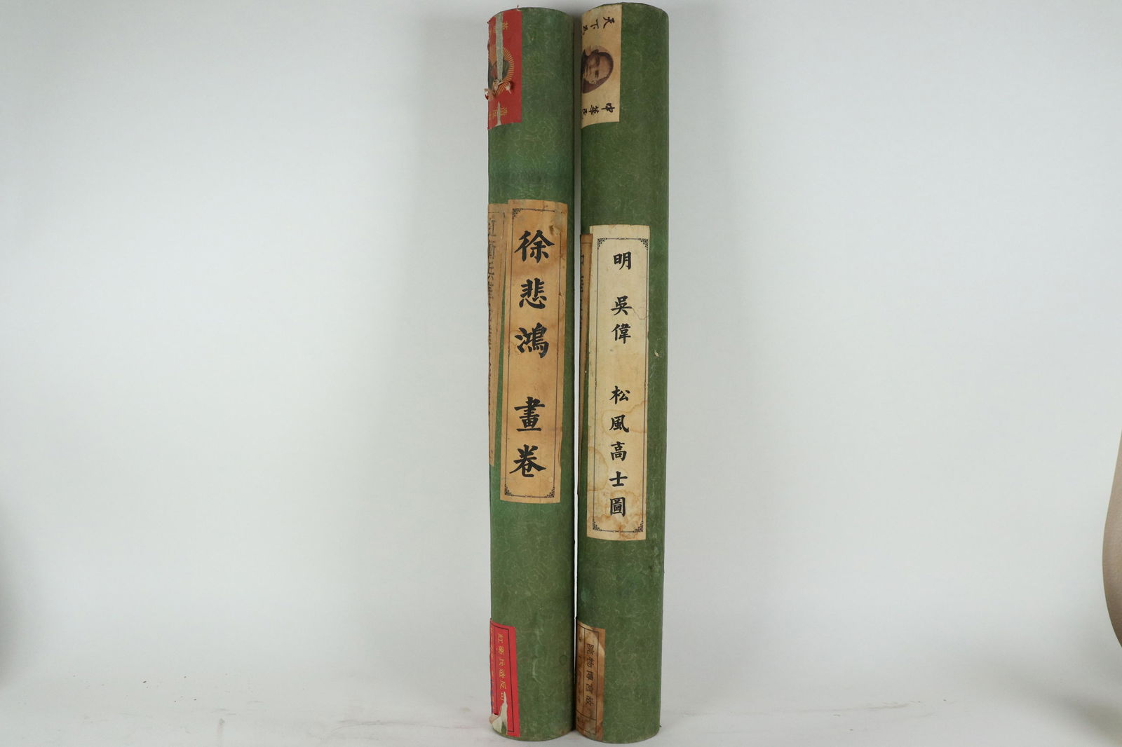 2 pcs Chinese scrolls (1 of 9)