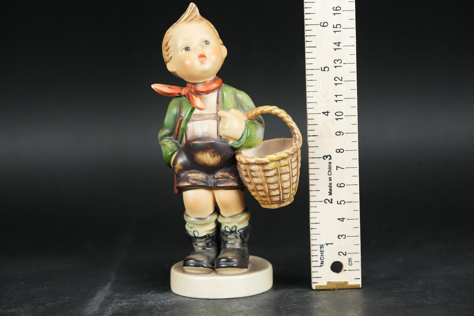 A Hummel boy figurine (1 of 7)