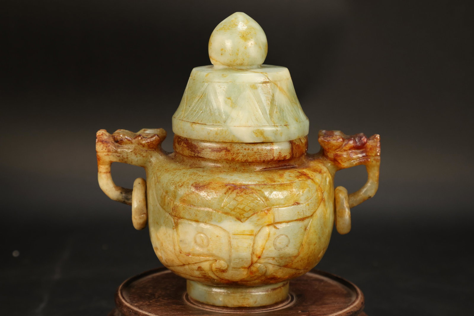 Chinese large jade censer (1 of 7)