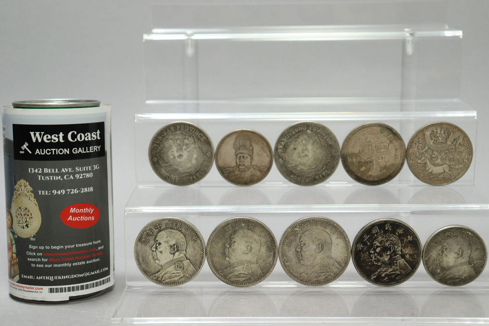 10 pcs Chinese coins (1 of 1)