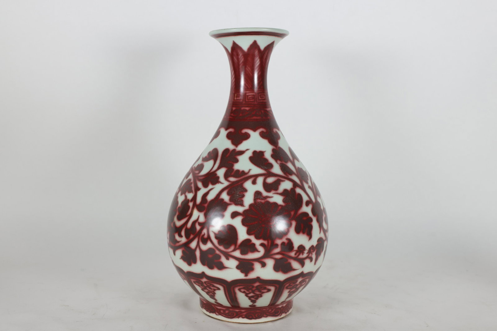 Chinese copper red vase (1 of 7)