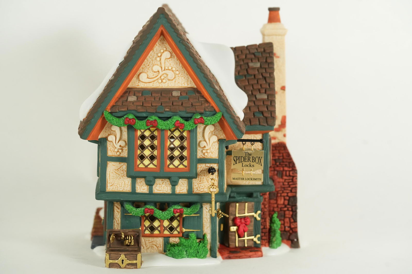 Dept 56. Spider Box Locks (1 of 5)