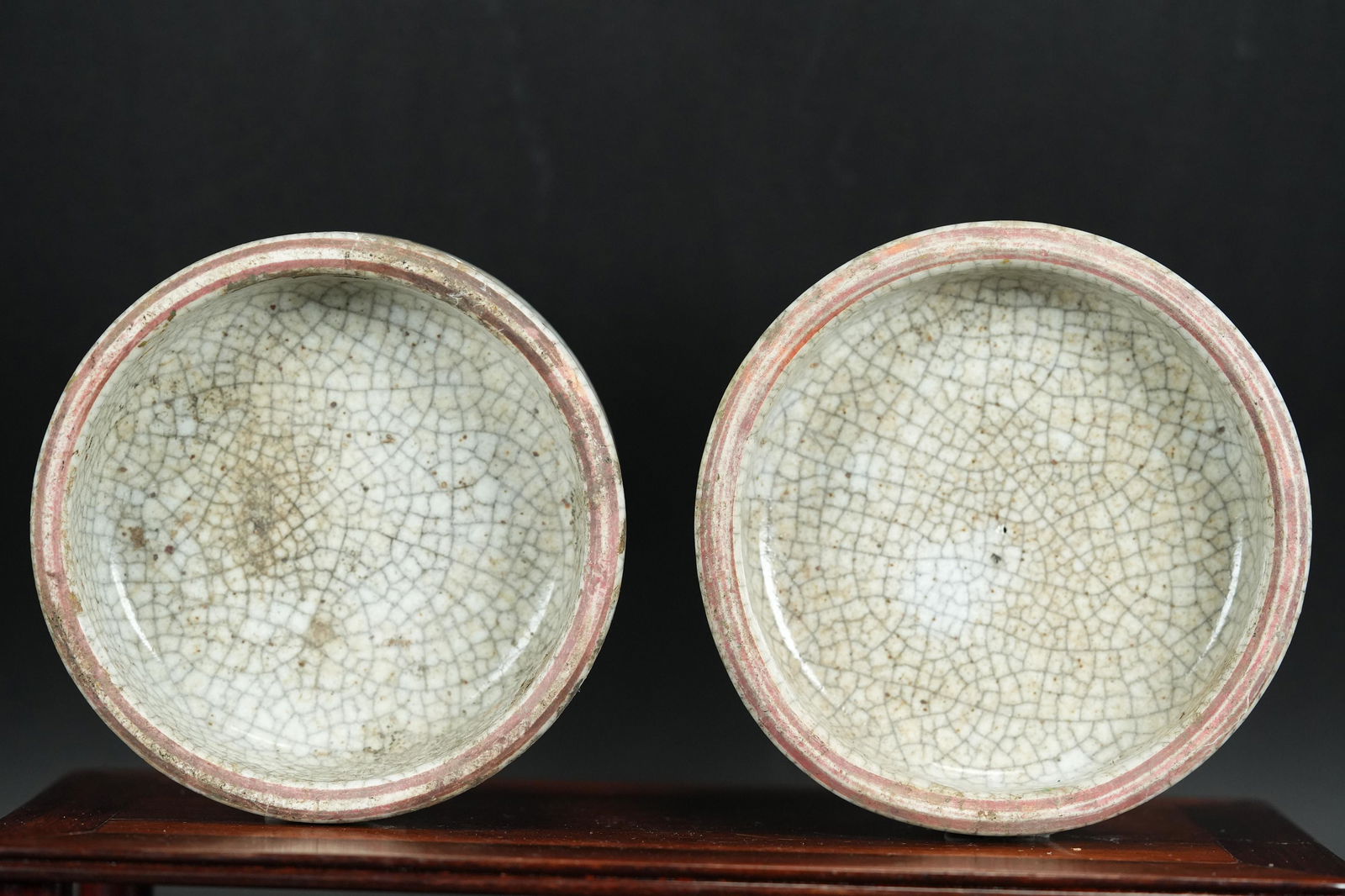 2 pcs Chinese crackled item (1 of 7)