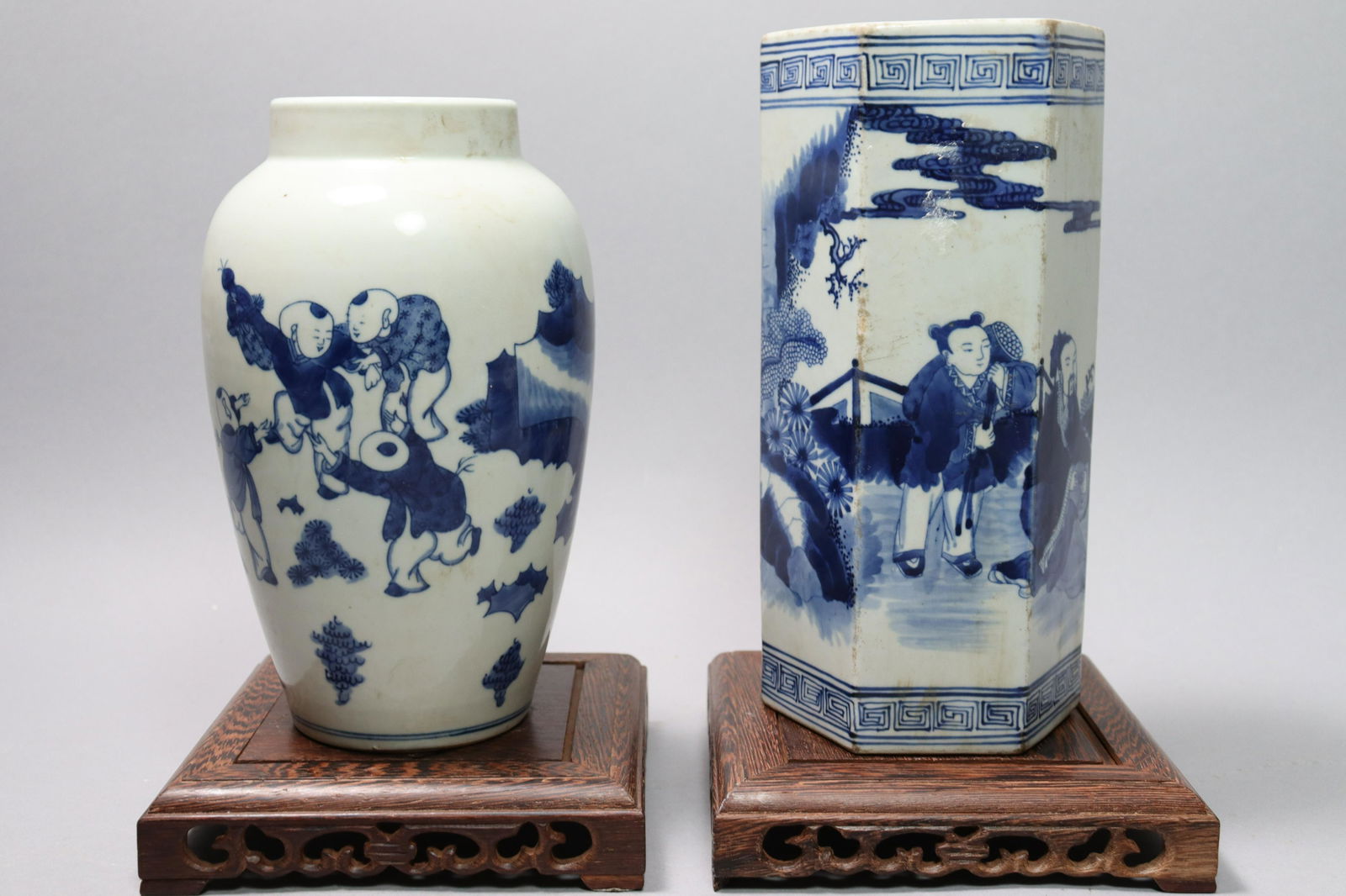 2 pcs Chinese b/w items (1 of 10)