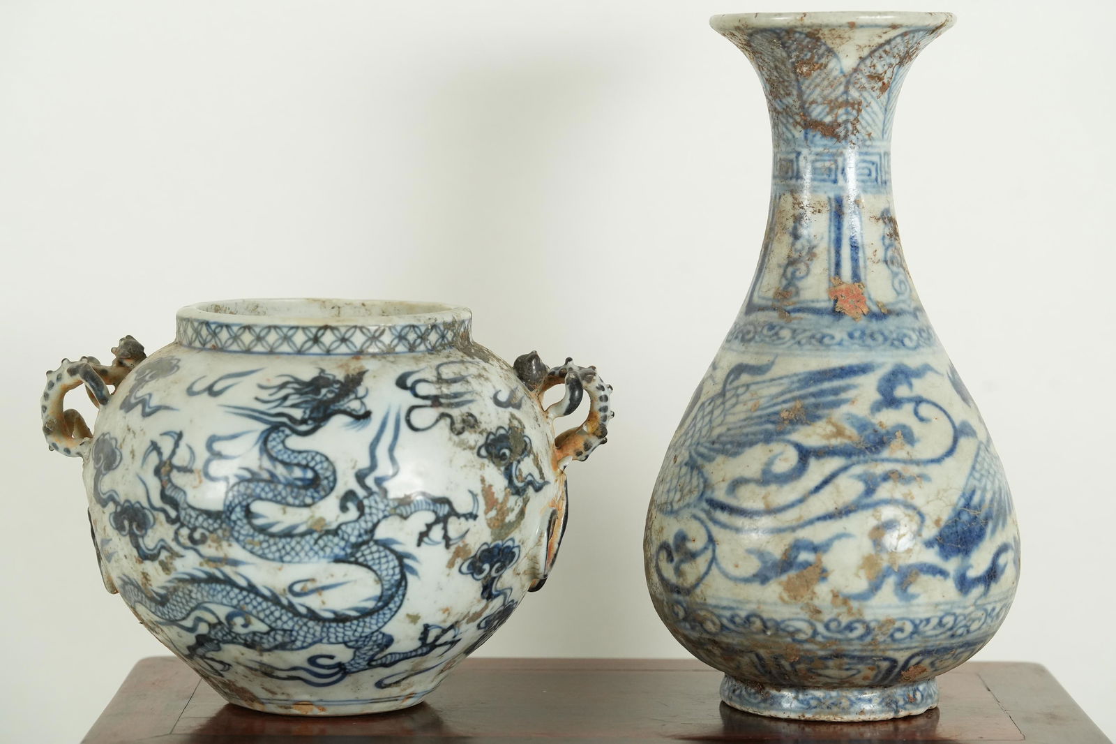 2 pcs Chinese b/w items (1 of 8)