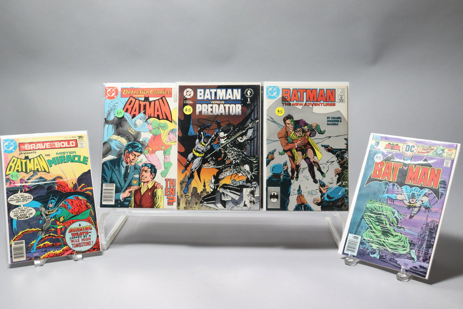 5 pcs vintage Batman comics (1 of 6)
